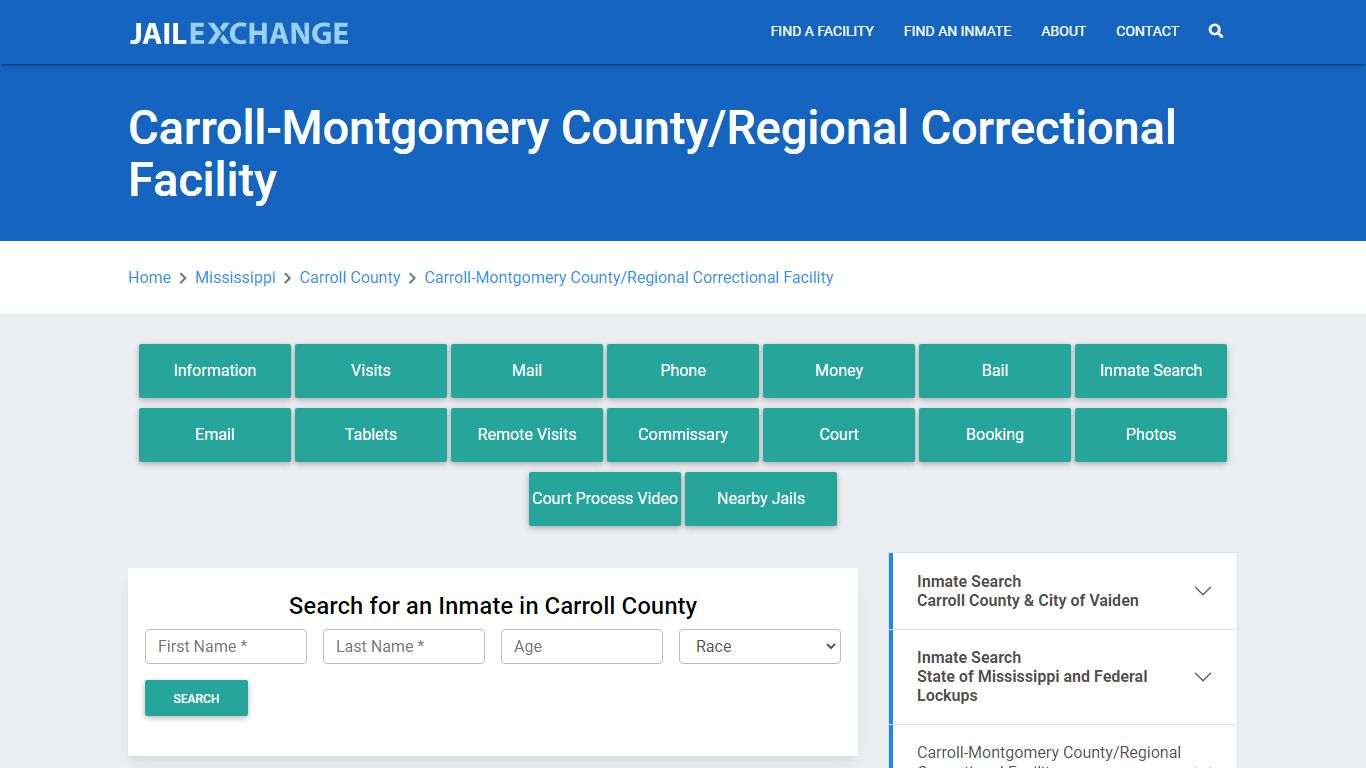 Carroll-Montgomery County/Regional Correctional Facility - Jail Exchange