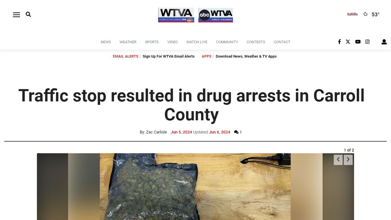 Traffic stop resulted in drug arrests in Carroll County